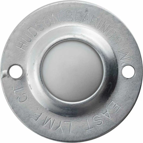 Hudson Bearings 1" Nylon Ball Carbon Steel Low-Profile Flying Saucer Ball Transfer NFSBT-1CS 2 Hudson Bearings 1" Nylon Ball Carbon Steel Low-Profile Flying Saucer Ball Transfer NFSBT-1CS - Image 2