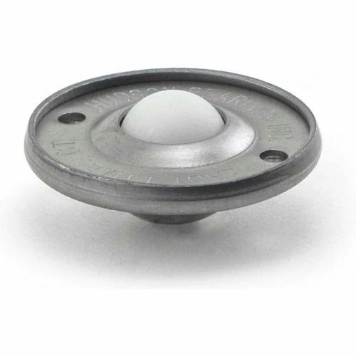 Hudson Bearings 5/8" Nylon Ball Carbon Steel Low Profile Flying Saucer Ball Transfer NFSBT-5/8CS 1 Hudson Bearings 5/8" Nylon Ball Carbon Steel Low Profile Flying Saucer Ball Transfer NFSBT-5/8CS