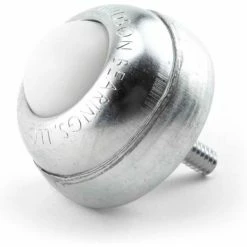 Hudson Bearings Hudson NSBT-1CS 1/4-20 1" Nylon Ball 1/4" Stud in Carbon Steel Housing Hardened & Plated